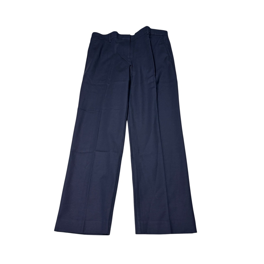 NWT Ann Taylor The Eva Ankle Pants Trousers Navy Womens Size 10 W34 L28